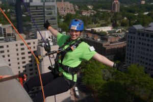 Participants Go Over the Edge for Special Olympics