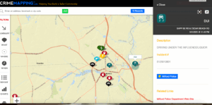 Milford PD offers crime mapping online