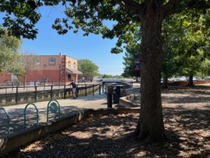Enjoy nature along Milford’s Riverwalk
