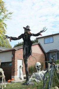Halloween outdoor decorating safety tips