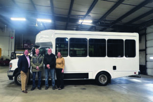 Wolfington Body Company Donates 14-Passenger Shuttle Bus to KSI