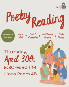 Milford Public Library Highlights Delaware Poets