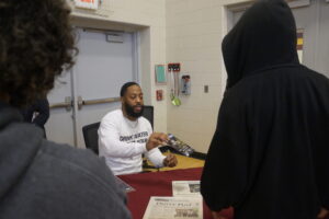 Poet and Rapper Visits MCA