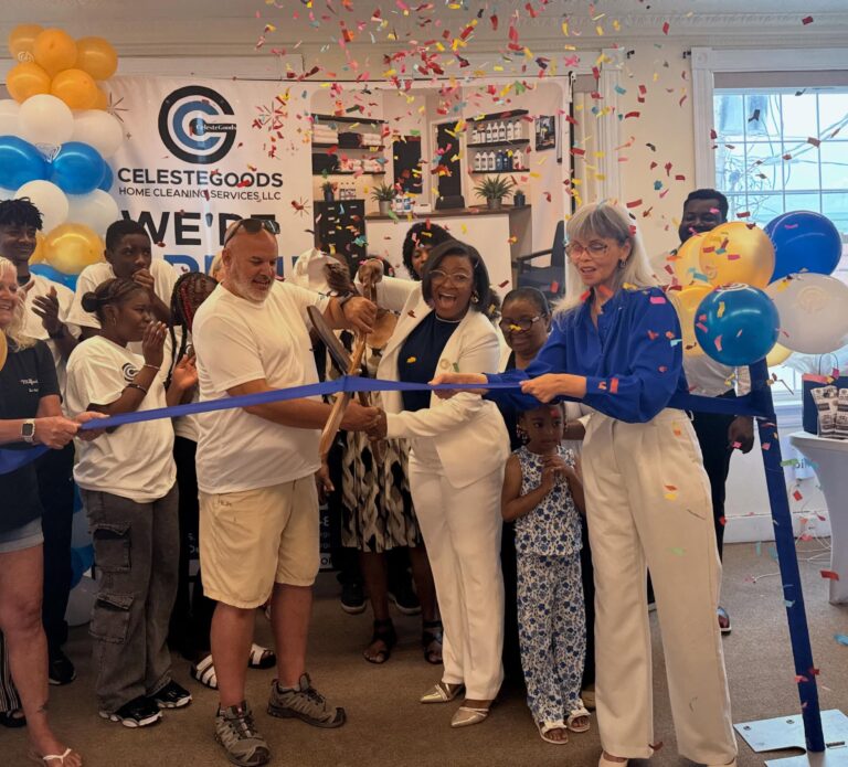 Celestegoods Home Cleaning Holds Ribbon Cutting