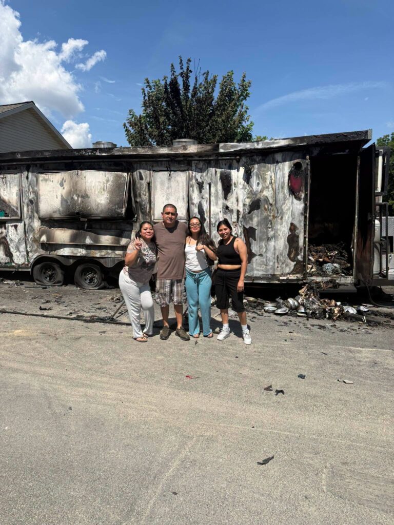 Fire Destroys Popular Food Truck
