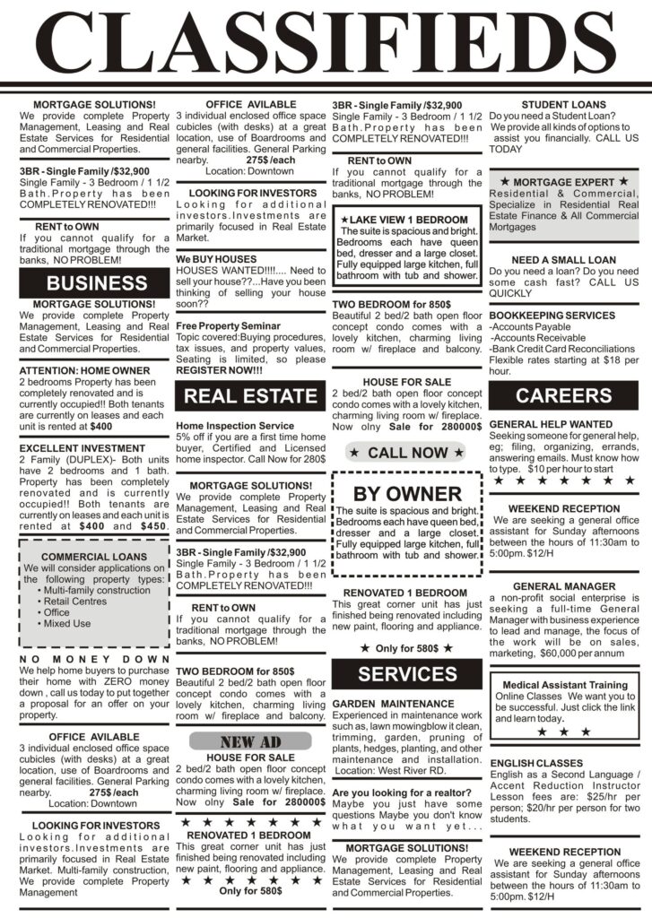 Milford Times Launches New Online Classified Advertising Service