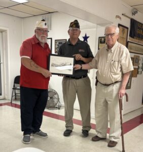Milford Museum Presents Print to VFW