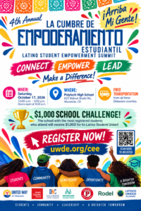 United Way to Host Fourth Annual La Cumbre de Empoderamiento Estudianti