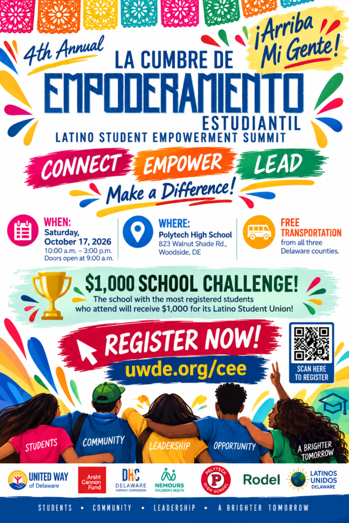 United Way to Host Fourth Annual La Cumbre de Empoderamiento Estudianti