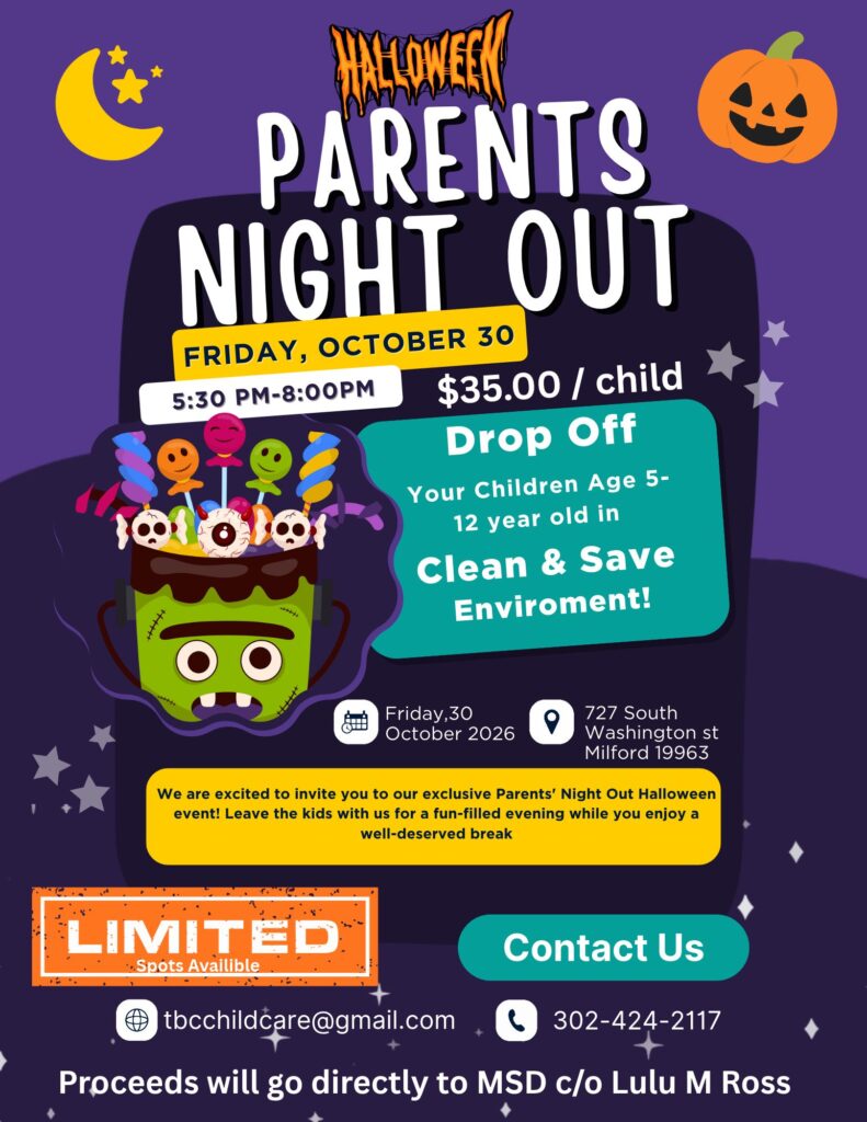 Breakfast Club Offers Parents Night Out